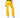 Spodnie narciarskie damskie rossignol stellar zolty yellow tyl