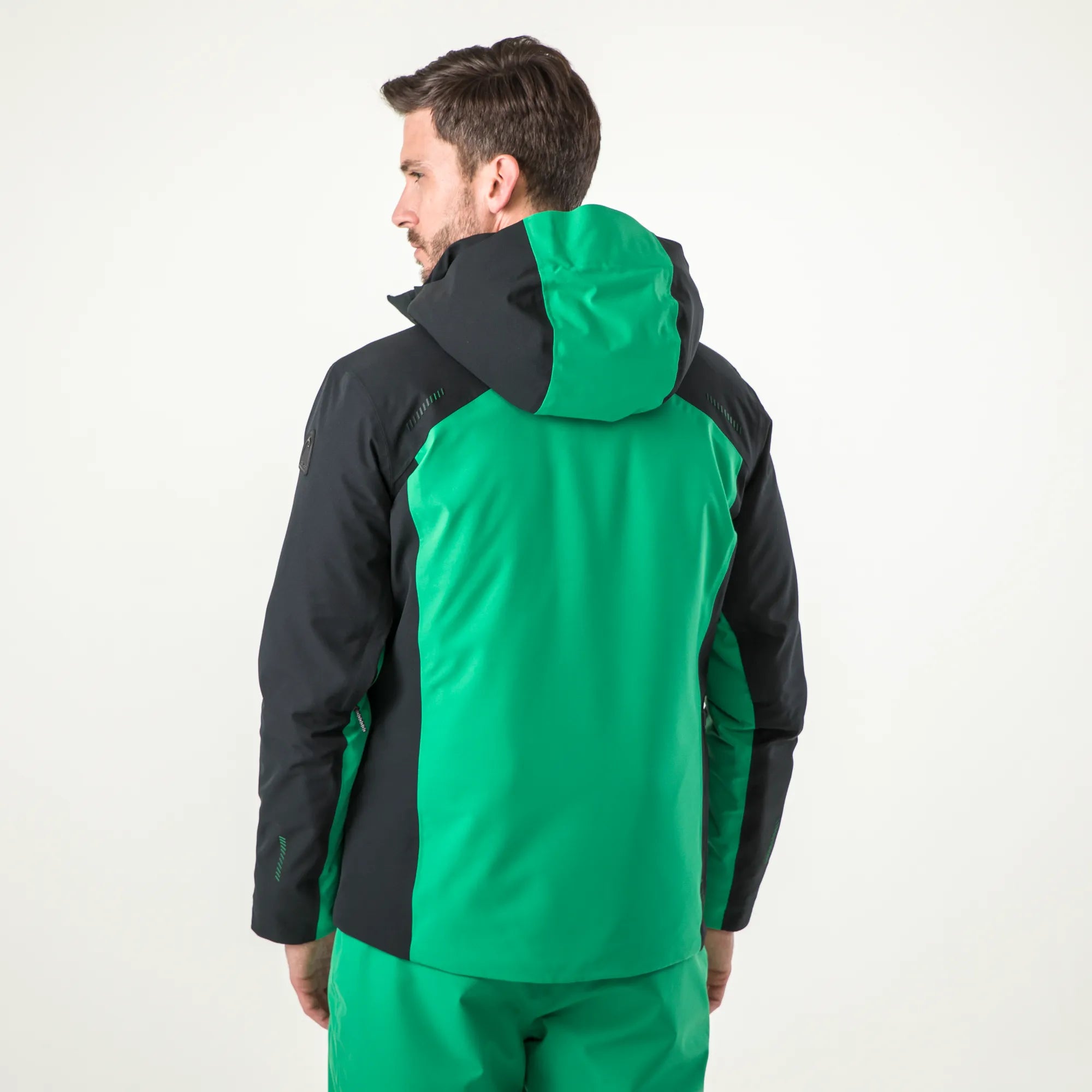 kurtka narciarska head supershape zielony cover