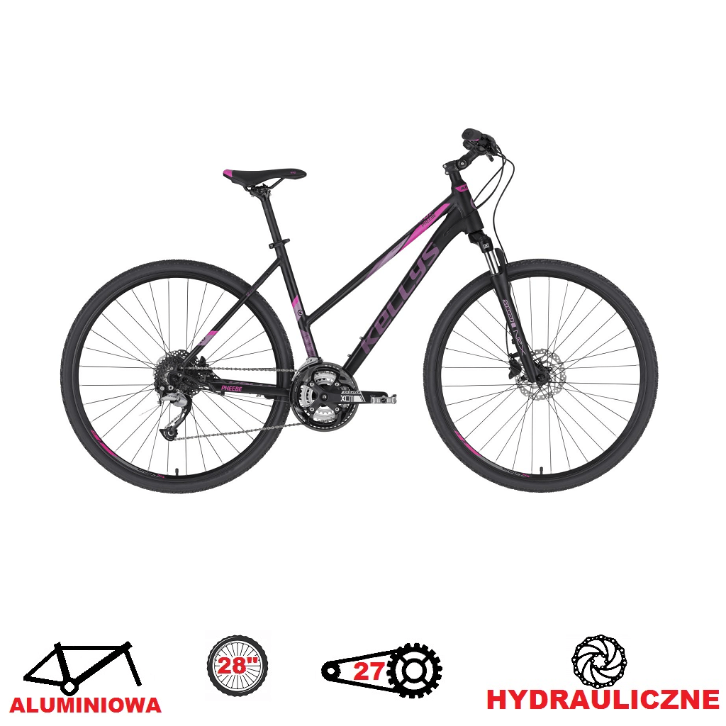 rower kellys pheebe 10 dark purple 2021 koła 28