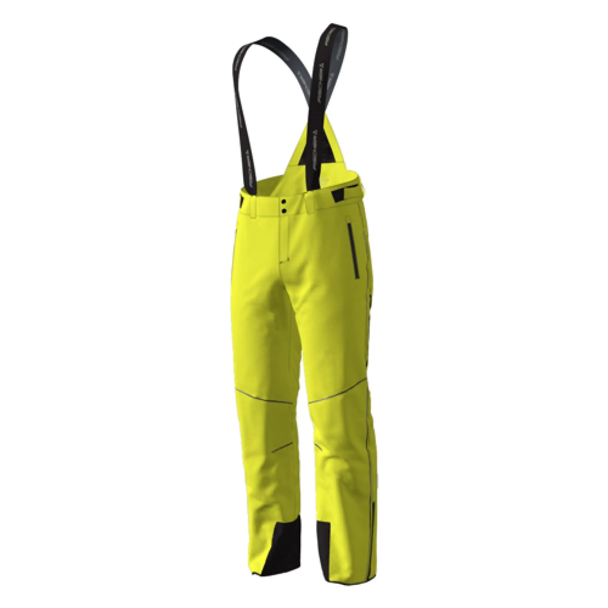 spodnie narciarskie fisher rc żółte