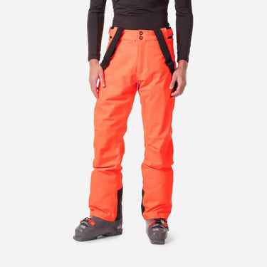 spodnie narciarskie męskie rossignol hero ski pant pomaranczowy przod
