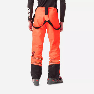 spodnie narciarskie męskie rossignol hero ski pant pomaranczowy tyl